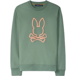 Psycho Bunny Mens Floyd French Terry Sweatshirt - Agave Green