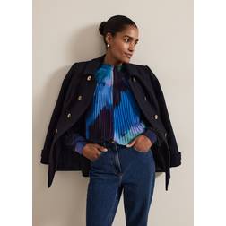 Phase Eight Women's Aurelie Wool Peacoat Navy