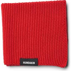 Humdakin Gestricktes Geschirrtuch 28 x 28 cm - Rushing Red Küchenhandtuch Rot (28x28cm)