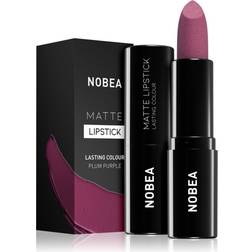 NOBEA Day-to-Day Matte Lipstick Läppstift Skugga Plum Purple