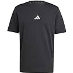 adidas Essentials Small Logo Single Jersey T-shirt - Black