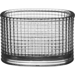 Orrefors Magica Super Ellipse Gray Värmeljuslykta 5cm