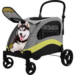 ZHUOYUANTONG Foldable Pet Stroller Extra Large 72.9x108cm