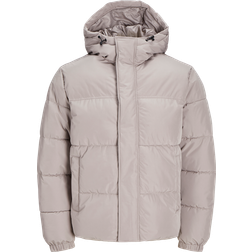 Jack & Jones Bradley Puffer Jacket - Grey/Atmosphere