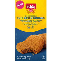 Schär Snickerdoodle Soft Baked Cookies 210g 1pack