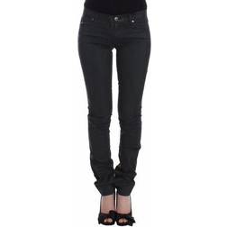Ermanno Scervino Womens Slim Straight Leg Trousers - Green