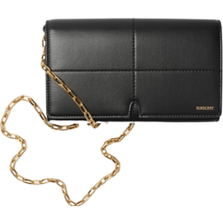 Burberry Snip Chain Strap Wallet - Black