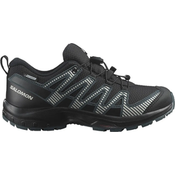 Salomon Junior XA PRO V8 Waterproof - Black/Phantom/Dark Slate