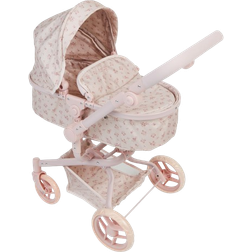 Stoy 2 in 1 Floral Doll Stroller