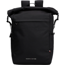 Tommy Hilfiger Element Roll Top Backpack Black