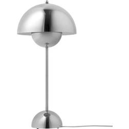 &Tradition FlowerPot VP3 Chrome Bordslampa 50cm