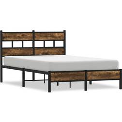 vidaXL Sonoma Oak Sängram 120x190cm