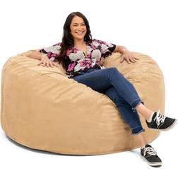 Jaxx 5 Foot Saxx Camel Bean Bag