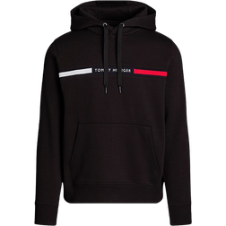 Tommy Hilfiger Chest Insert Hoody - Tummansininen/Punainen/Musta/Valkoinen