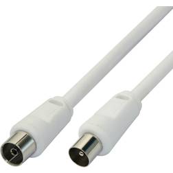 Deltaco Antennkabel IEC-Hona/IEC-Hane 5m