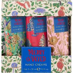 Heathcote & Ivory Hand Cream Merry & Wild 30ml 3-pack