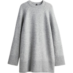 H&M Knitted Dress - Gray Melange