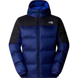 The North Face Diablo Down Hoodie - TNF Blue/Black Heather