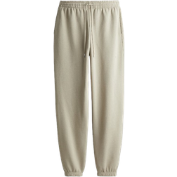 H&M Sweatpants in a Cotton Blend - Light Khaki Green