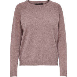 Only Lesly Knitted Pullover - Rose/Rose Brown