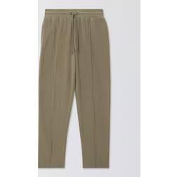 John Lewis Cotton Lounge Trousers - Green Olive