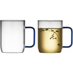 Lyngby Glas Torino Blue Mugg 40cl 2st