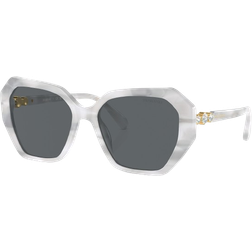 Swarovski Femme Sunglass SK6017 - Couleur de Lentille Blanc