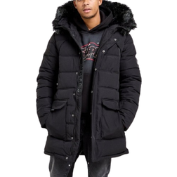 Supply & Demand Moretay Longline Parka Jacket - Black