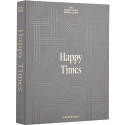 Printworks Happy Times Photo Album Grey 30 33x27cm