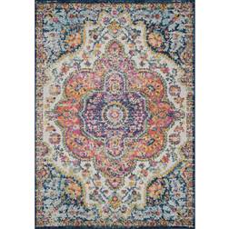 Mistana Power Loom Fuchsia/Mustard/White Rug 80 x 150 cm Pink, Beige, Yellow