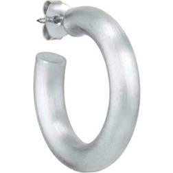 Jane Kønig Chunky Hoop - Silver