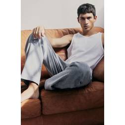H&M Schlafhose aus Flanell - Grau