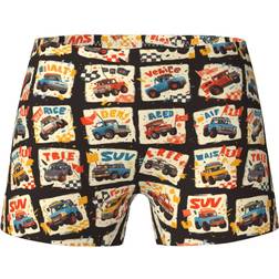 Crywaltre Teen SUV Colorful Off Road Car Boxer Briefs - Multicolour