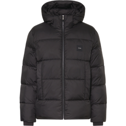 Calvin Klein Hooded Puffer Jacket - Black