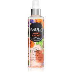 Yardley Poppy & Violet Body Mist 200ml