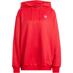 Adidas Women's Originals Trefoil Oversized Hoodie - Better Scarlet