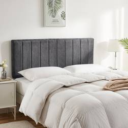 Nestl Easy Assemble Channel Stitched Queen Headboard 23.6"