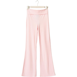 Gina Tricot Soft Touch Folded Trousers - Tender Touch