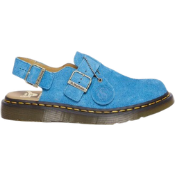 Dr. Martens Jorge Made in England Suede Slingback Mules - Blue