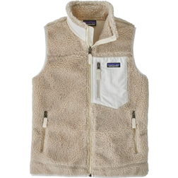 Patagonia Women's Classic Retro X Fleece Vest - Natural w/Birch White