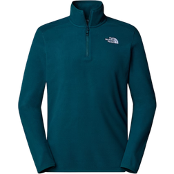 The North Face 100 Glacier Fleece 1/4 Zip - Bleu