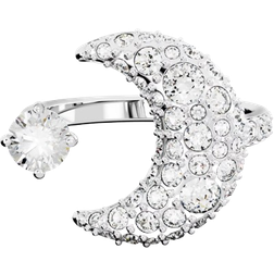 Swarovski Sublima Open Ring - Silver/Transparent