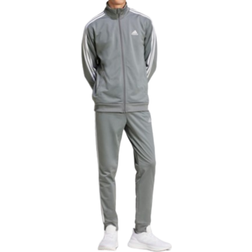 Adidas Basic 3-Stripes Tricot Track Suit - Grey Four