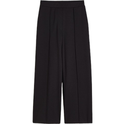 H&M Wide Elegant Trousers - Black