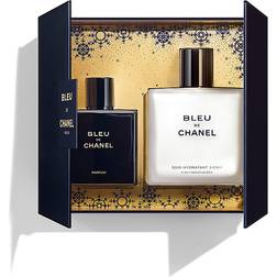 Chanel Bleu De Case Parfum 50ml and 3-In-1 Moisturiser Fragrance Gift Set 50ml
