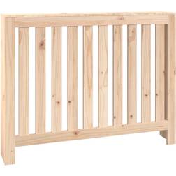 vidaXL Cubierta De Radiador Madera Maciza De Pino 108,5x19x84 cm