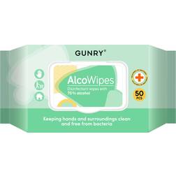 Gunry Alcowipes 50-pack