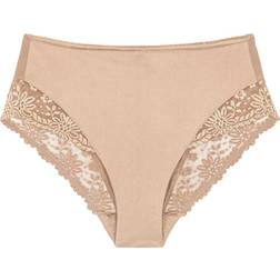 Triumph Damen, Unterhosen, Slip "Ladyform Soft Maxi" Beige, (42, Einzelpack)