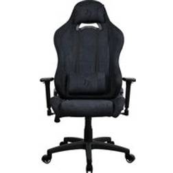 Arozzi Torretta Supersoft Fabric Gaming Chair Pure Black, Black