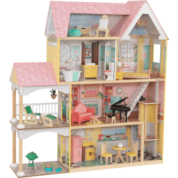 Kidkraft Lola Mansion Dollhouse with EZ Kraft Assembly